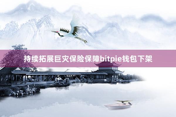 持续拓展巨灾保险保障bitpie钱包下架