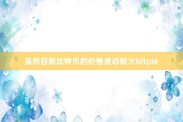 虽然目前比特币的价格波动较大bitpie