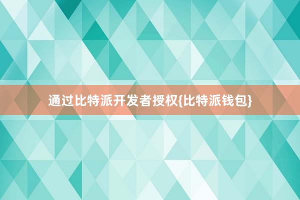 通过比特派开发者授权{比特派钱包}