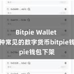 Bitpie Wallet 支持多种常见的数字货币bitpie钱包下架